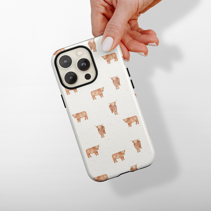 Tough Phone Case - Highland Cow