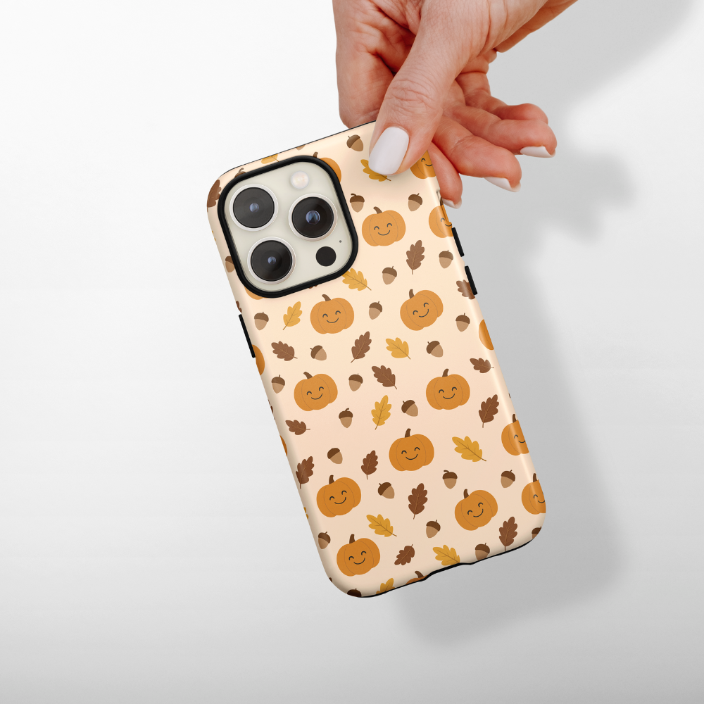 Tough Phone Case - Cute Pumpkins