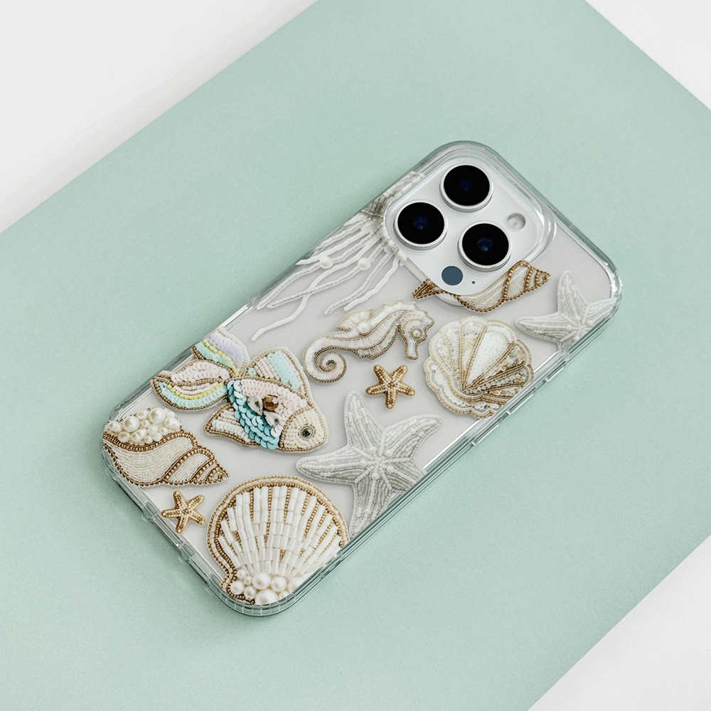 Clear Phone Case - Mermaid Muse