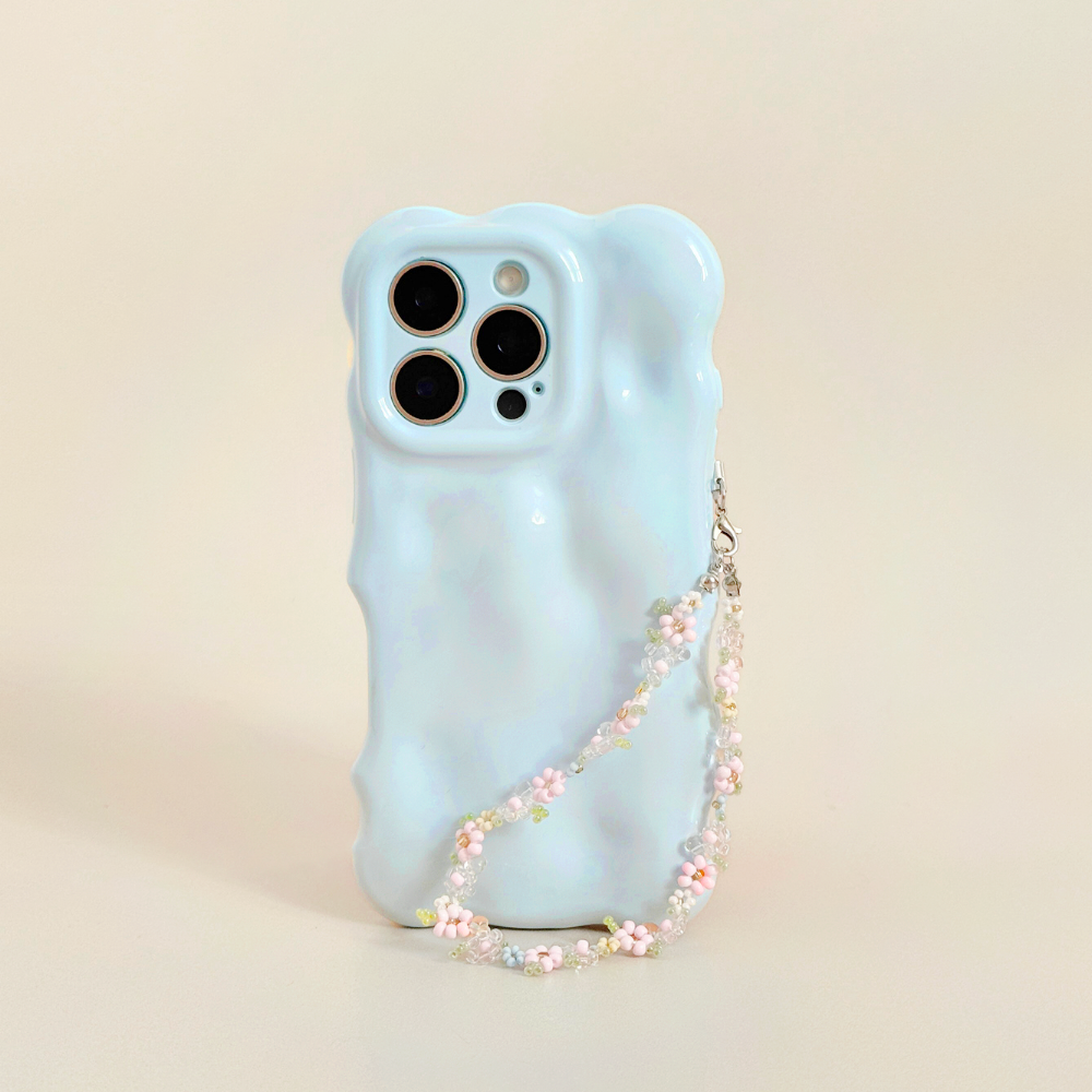 Beaded Phone Strap - Petal Pop