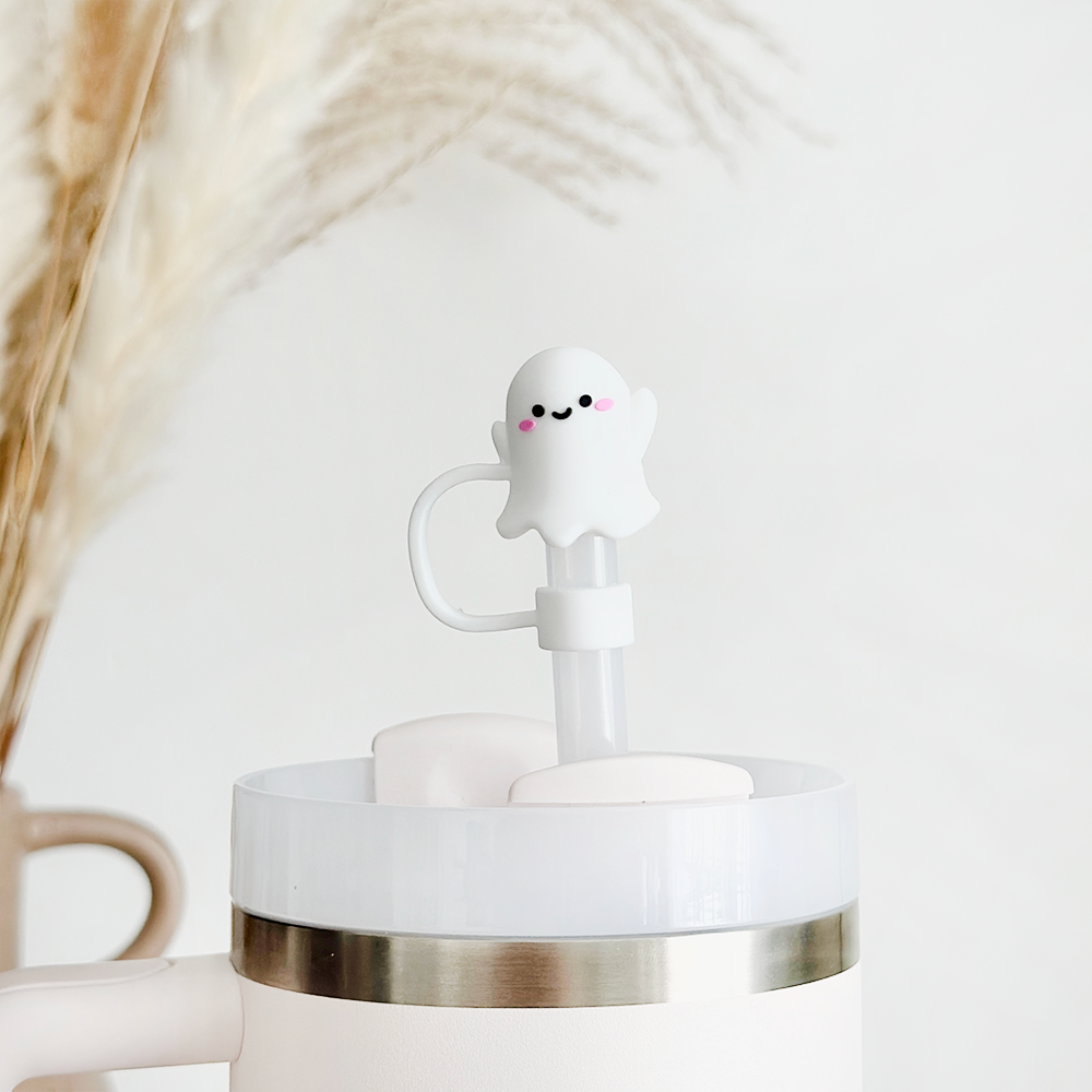 Cute Ghost Straw Cover