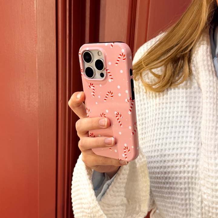 Tough MagSafe® Phone Case - Candy Canes