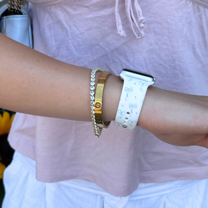 Bluebell Bows Apple Watch Strap