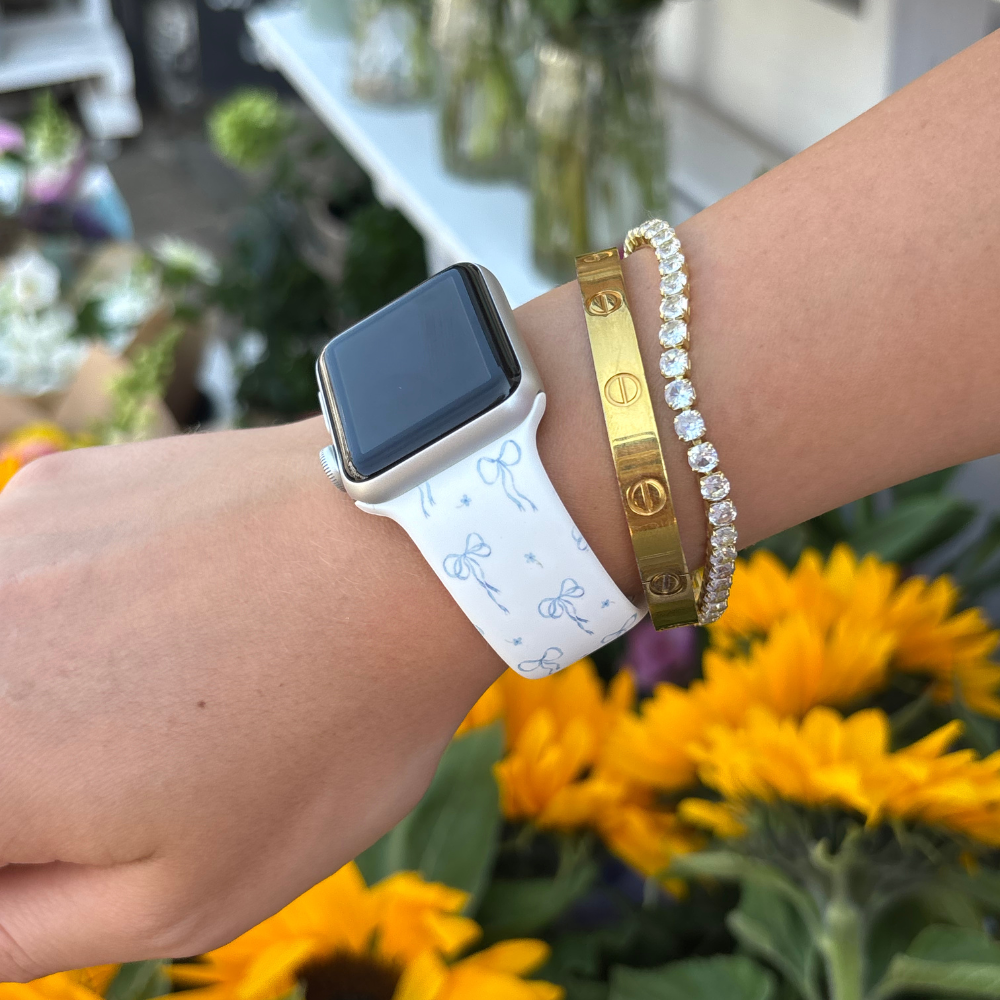 Bluebell Bows Apple Watch Strap