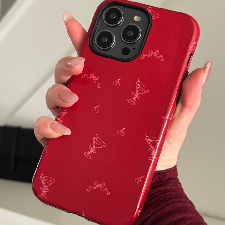 Tough MagSafe® Phone Case - Cherry Martini