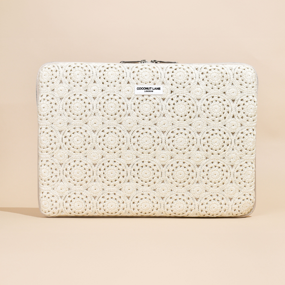 Festival Crochet Laptop Sleeve