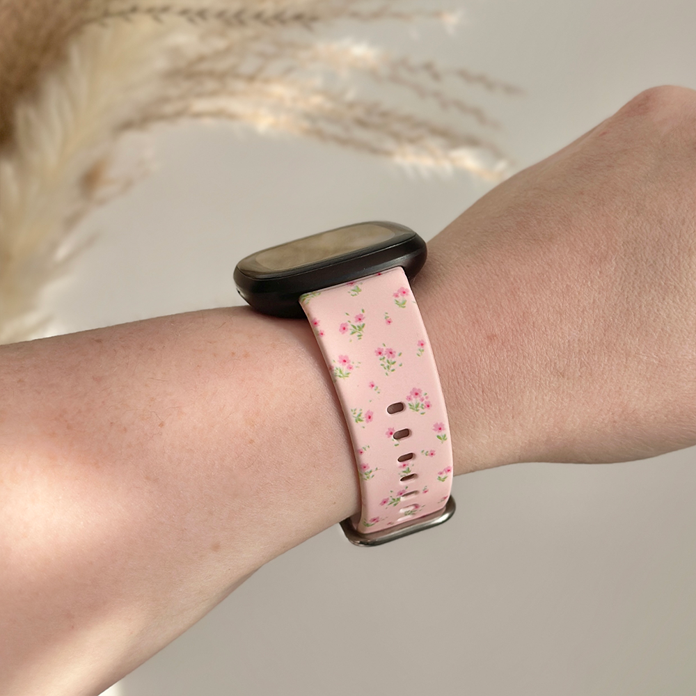 Fitbit Strap - Ditsy Floral Pink