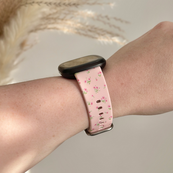 Fitbit Strap - Ditsy Floral Pink