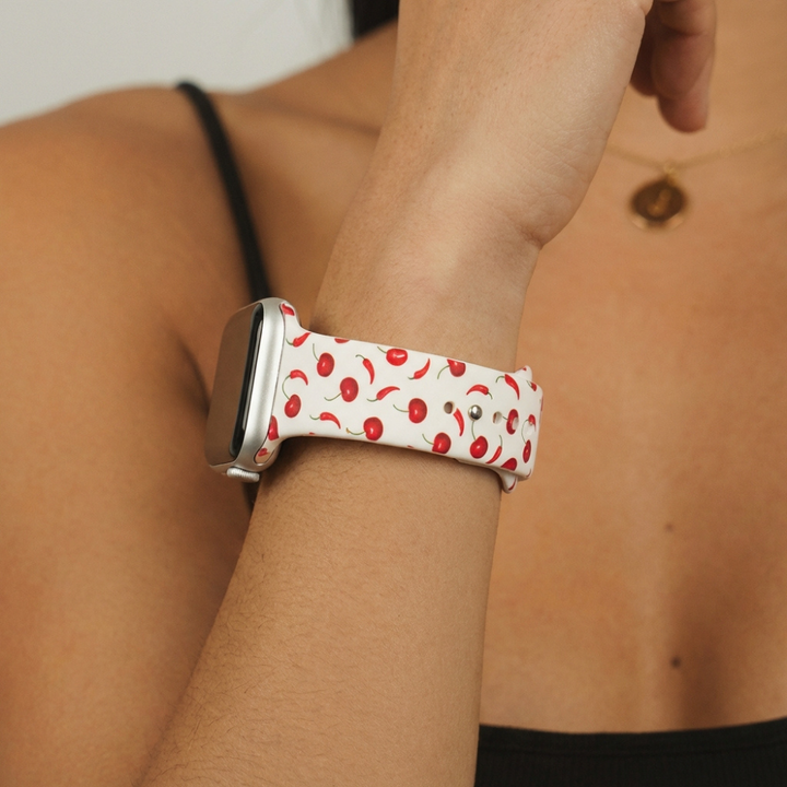 Cherry Spice Apple Watch Strap