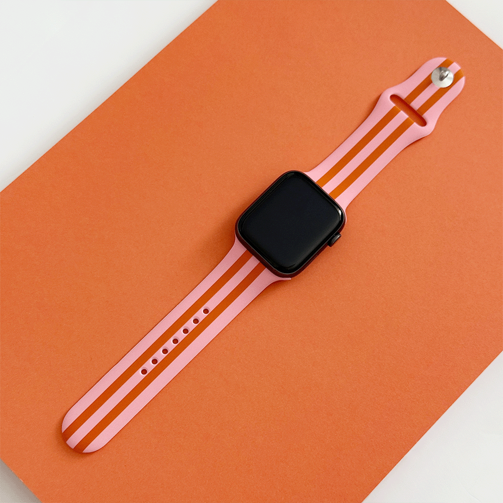 Soleil Stripes Apple Watch Strap