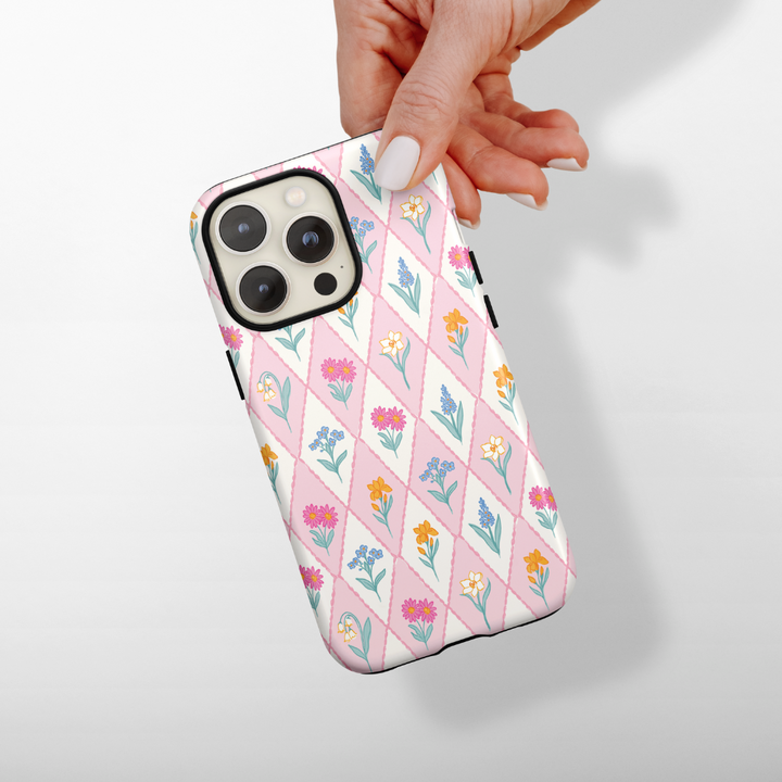 Tough MagSafe® Phone Case - Spring Tiles