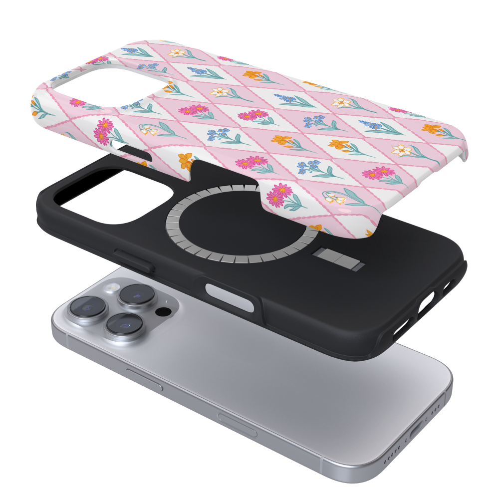 Tough MagSafe® Phone Case - Spring Tiles