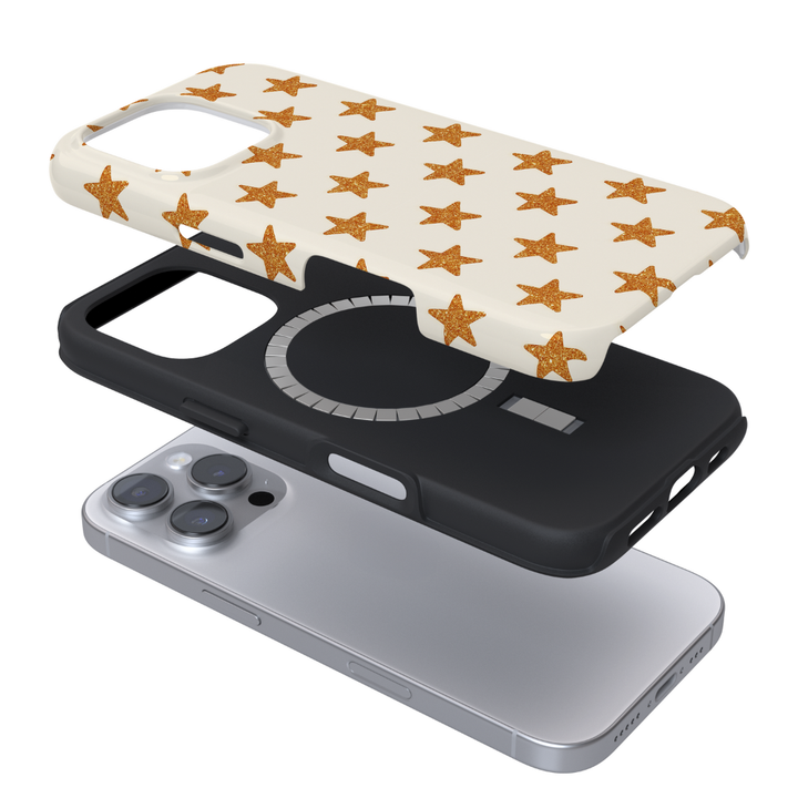 Tough MagSafe® Phone Case - Champagne Stardust