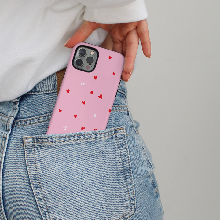 Tough Phone Case - Cute Hearts