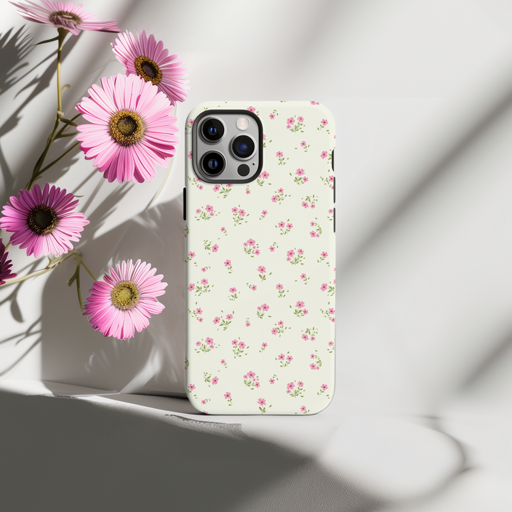 Tough Phone Case - Ditsy Floral Buttermilk