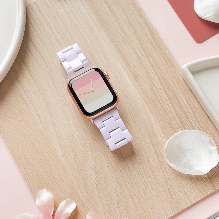 Luxe White Apple Watch Strap