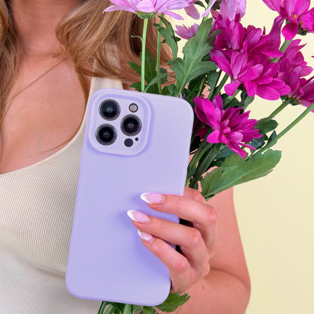 Butter Soft Silicone Phone Case - Lilac