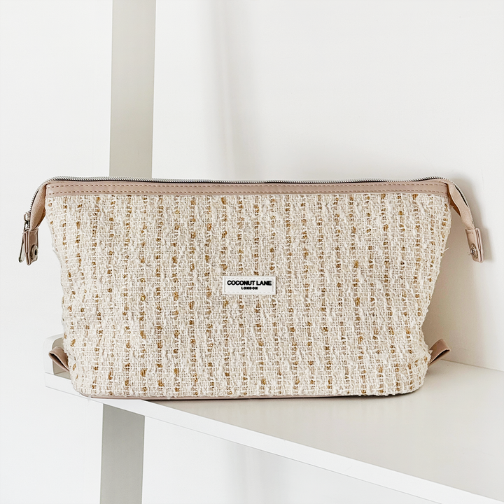 Magic Lifestyle Pouch - Vanilla Textured Tweed