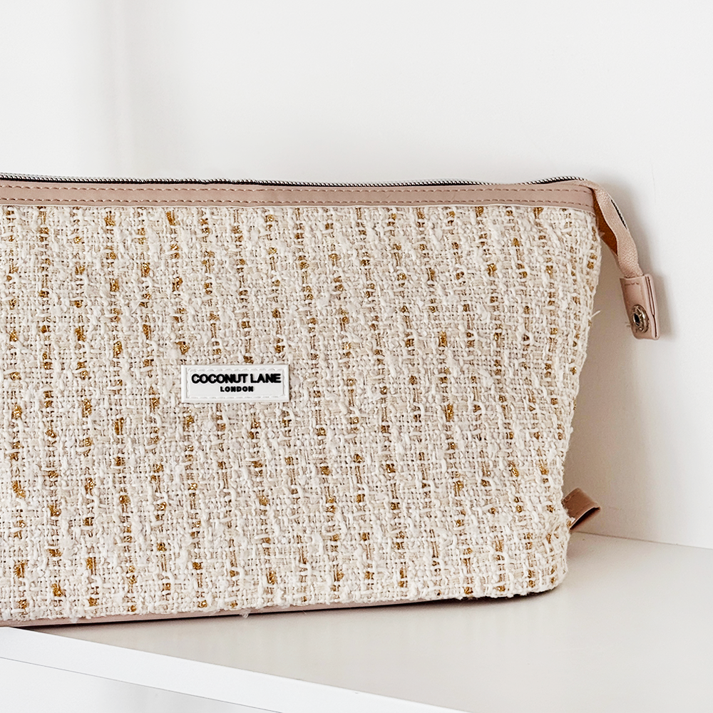 Magic Lifestyle Pouch - Vanilla Textured Tweed