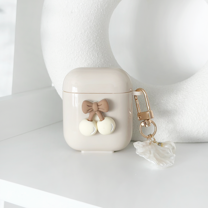 Nude Cherries Airpods Case