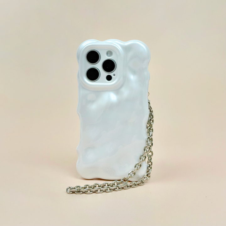 Phone Strap - Silver Chain