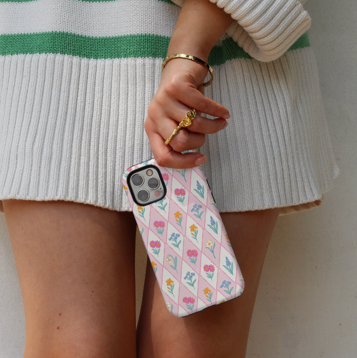 Tough MagSafe® Phone Case - Spring Tiles