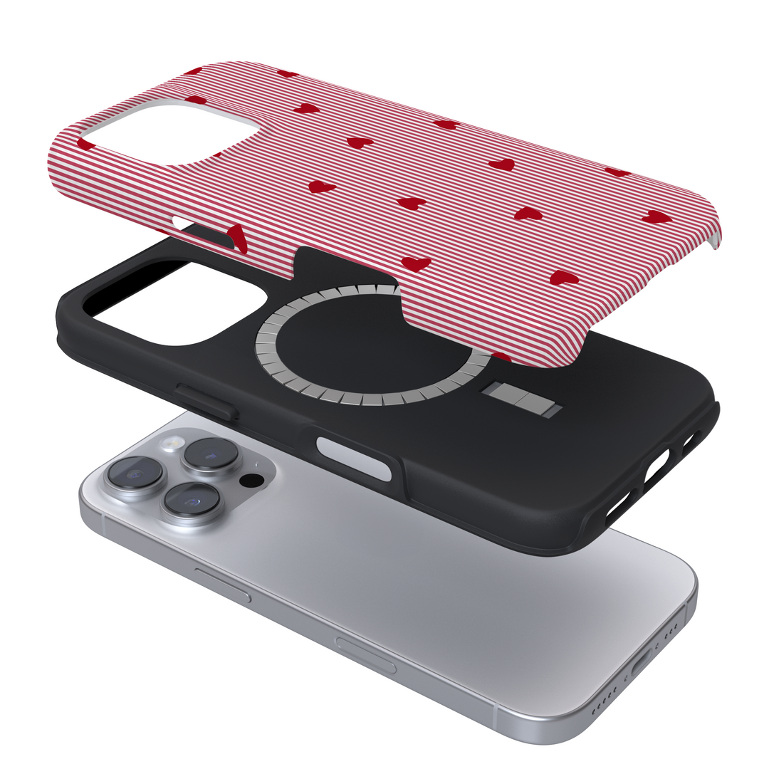 Tough MagSafe® Phone Case - Sweetheart Stripes