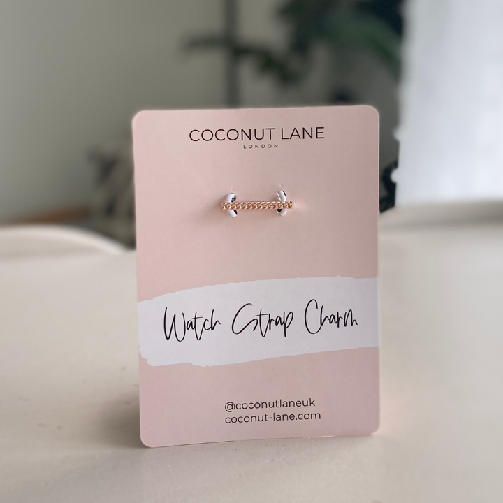 Watch Strap Charm - Rose Gold Dreams