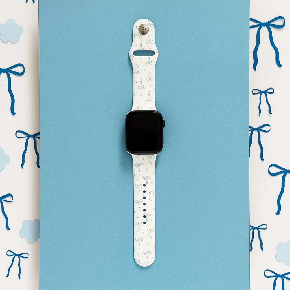 Bluebell Bows Apple Watch Strap
