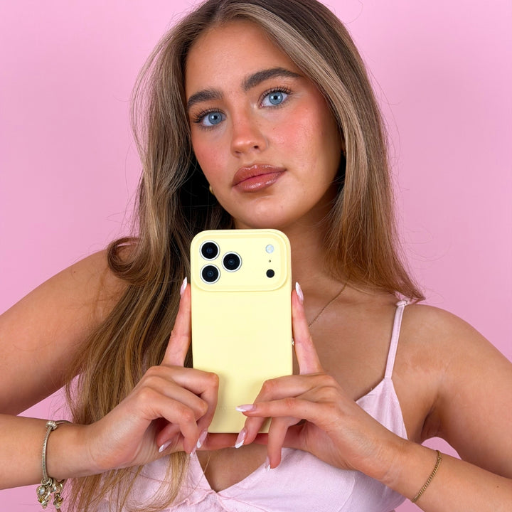 Butter Soft Silicone Phone Case - Yellow