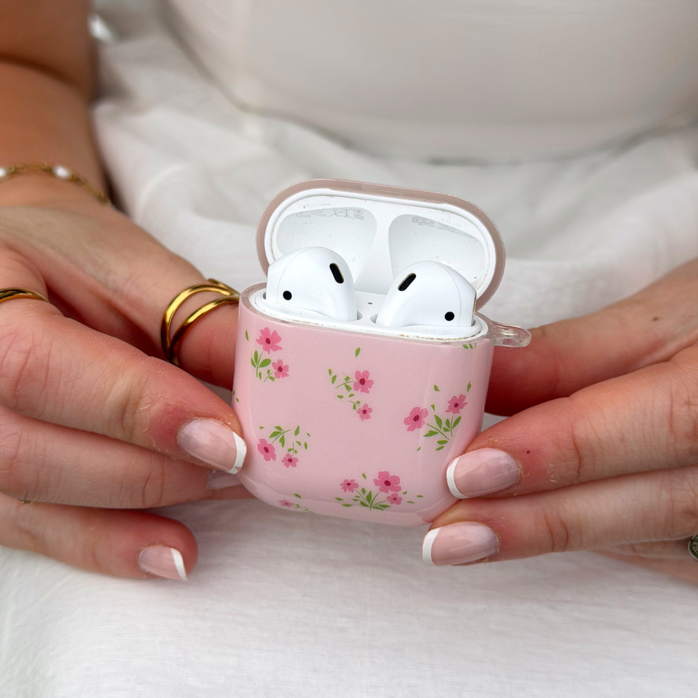 Airpods Case - Ditsy Floral Pink