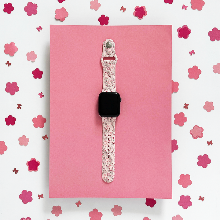 Peony Bow Apple Watch Strap