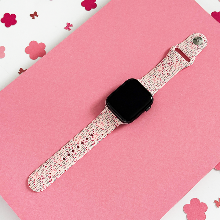 Peony Bow Apple Watch Strap