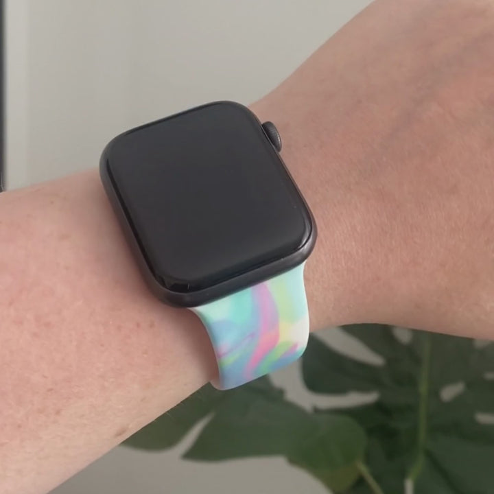Holo Bubble Apple Watch Strap