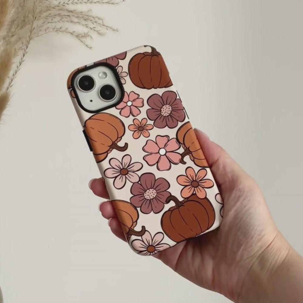 Tough MagSafe® Phone Case - Pumpkin Meadow