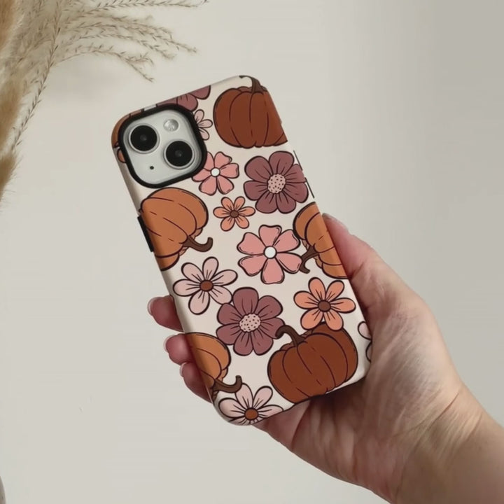 Tough MagSafe® Phone Case - Pumpkin Meadow