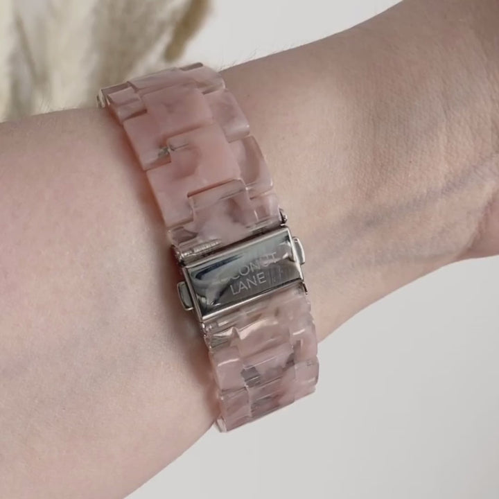 Luxe Pink Clouds Apple Watch Strap