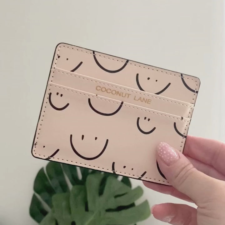 Smiley Doodle Card Holder