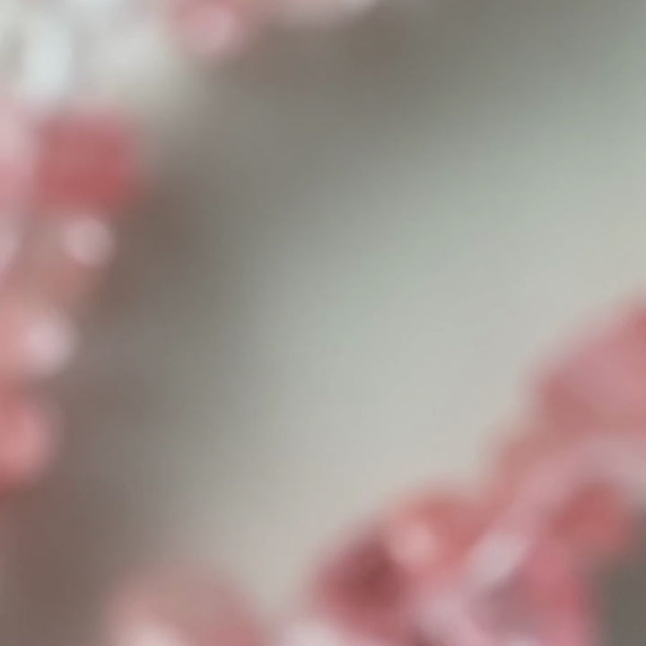Crystal Phone Strap - Coral