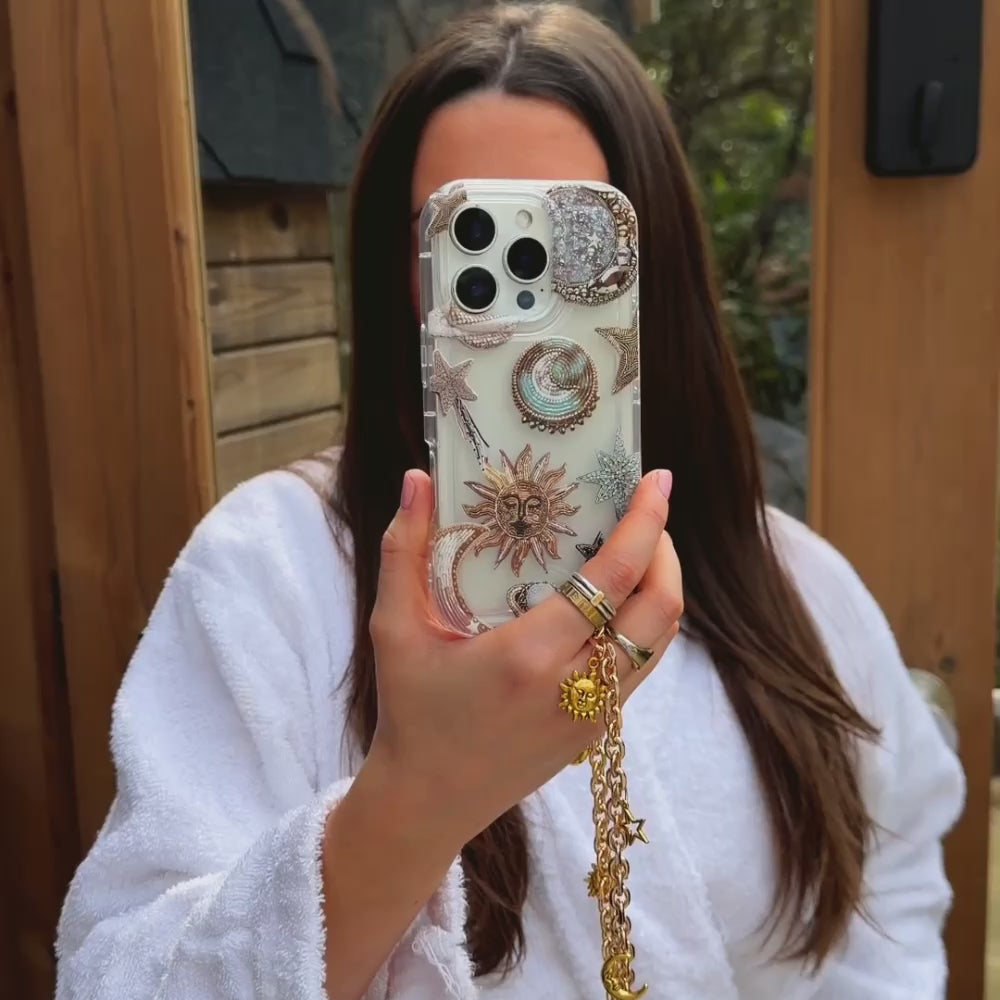 Video of Pastel Celestial Phone Case