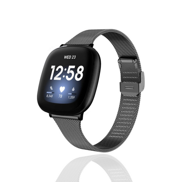 Fitbit Strap - Slim Milanese - Black