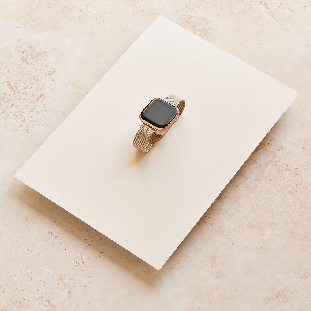 Fitbit Strap - Slim Milanese - Gold