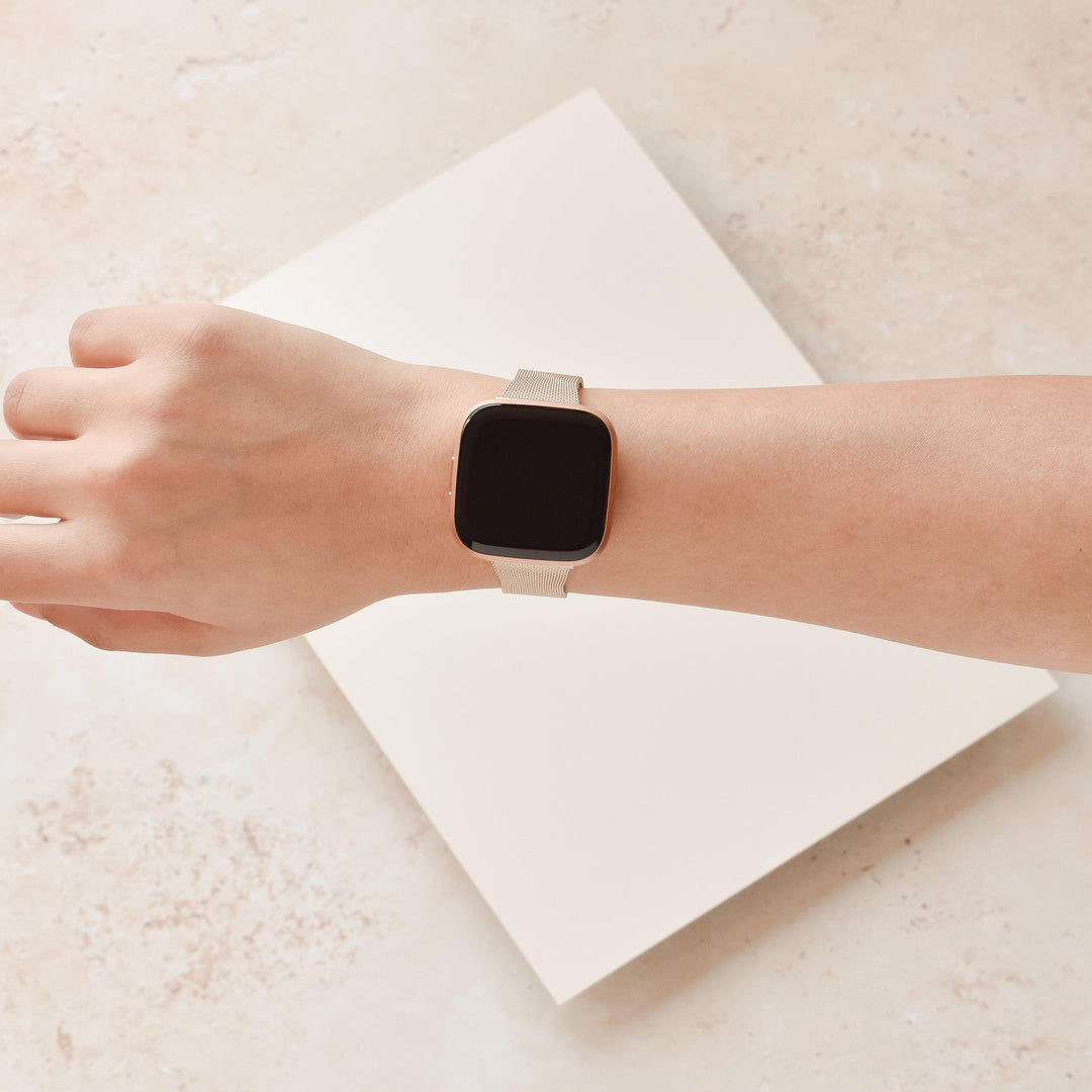 Fitbit Strap - Slim Milanese - Gold