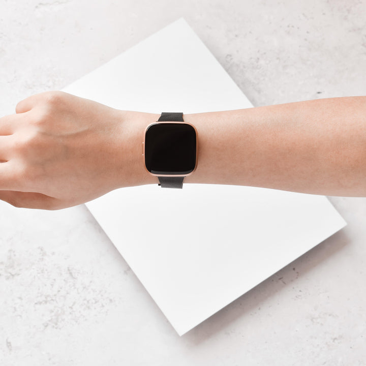 Fitbit Strap - Slim Milanese - Black