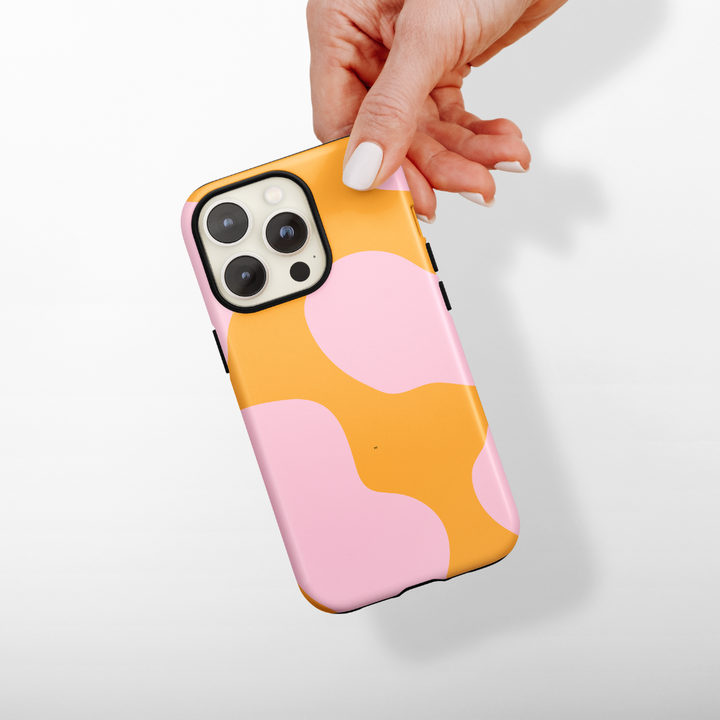 Tough MagSafe® Phone Case - Abstract Pink & Orange