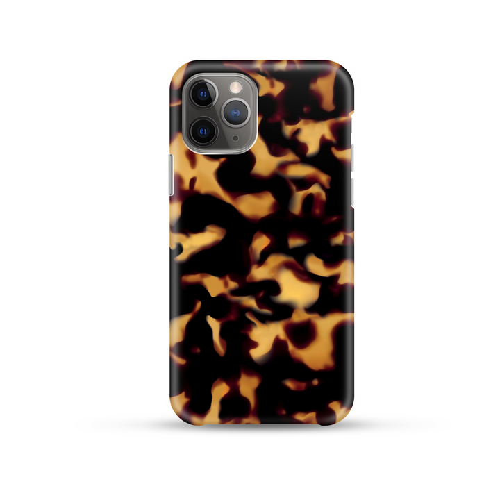 Chic Tortoiseshell Phone Case 